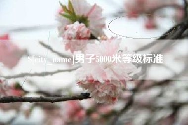 固始男子5000米等级标准