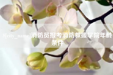 固始消防员报考消防救援学院年龄条件