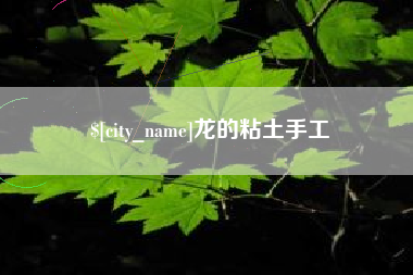 固始龙的粘土手工