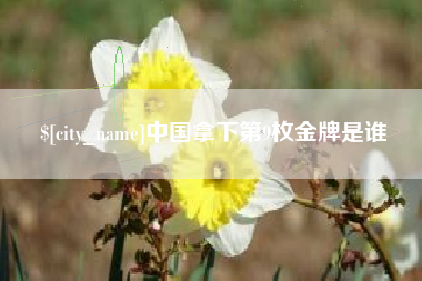 固始中国拿下第9枚金牌是谁
