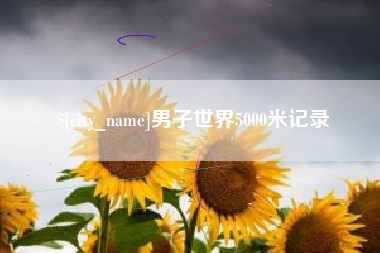 固始男子世界5000米记录