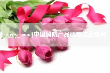 固始中国消防产品质量信息查询