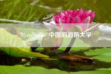 固始中国的消防大学