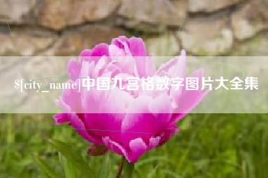 固始中国九宫格数字图片大全集