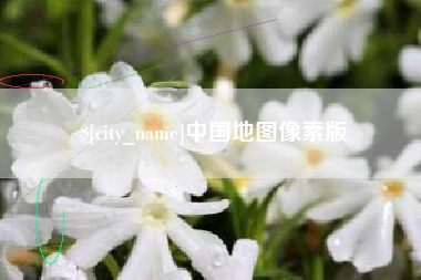 固始中国地图像素版