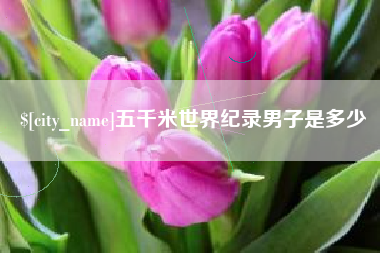 固始五千米世界纪录男子是多少