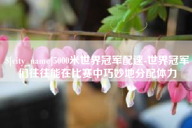 固始5000米世界冠军配速-世界冠军们往往能在比赛中巧妙地分配体力