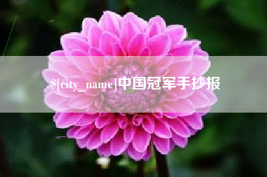 固始中国冠军手抄报
