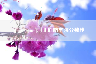 固始河北消防学院分数线
