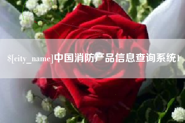 固始中国消防产品信息查询系统1