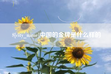 固始中国的金牌是什么样的