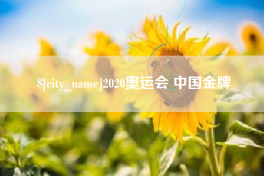 固始2020奥运会 中国金牌
